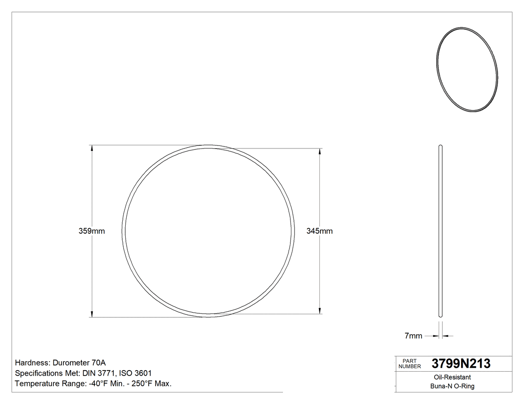 Technical drawing - 3799N213